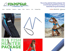 Tablet Screenshot of foldspear.com
